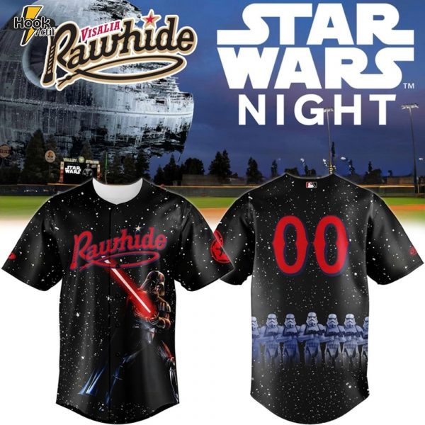 Visalia Rawhide x Star Wars Night 2025 Baseball Jersey