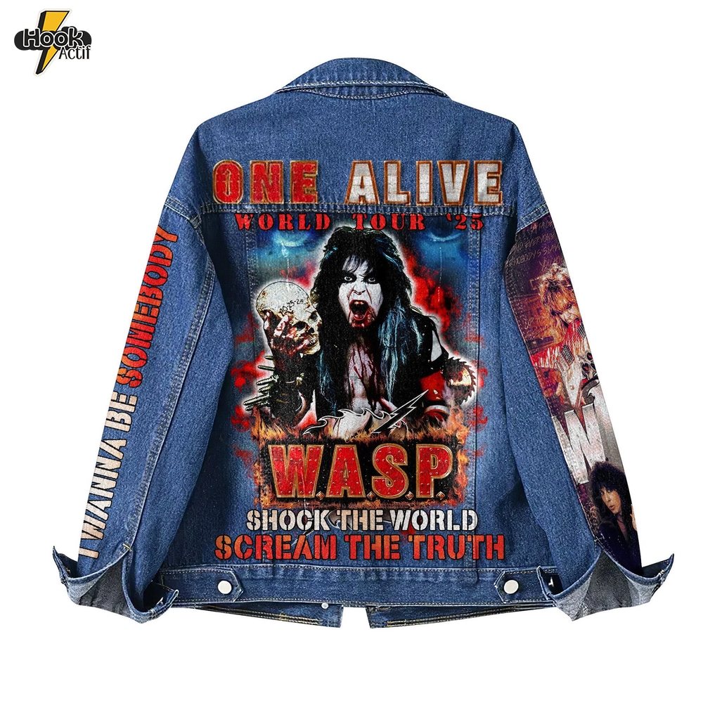 W.A.S.P. Band Denim Jacket
