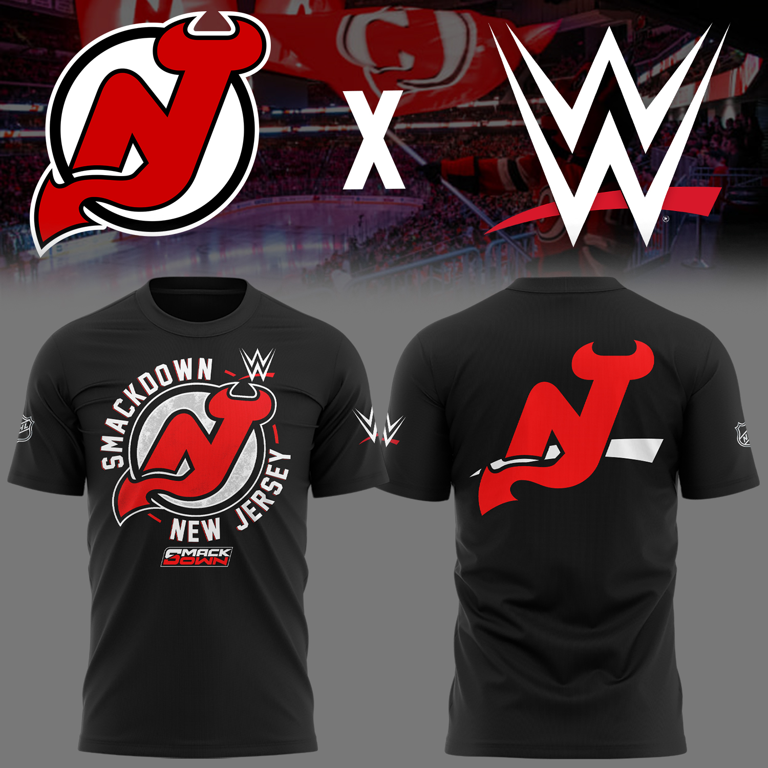 Limited Edition New Jersey Hockey x WW TShirt Limited Edition New Jersey Hockey x WW TShirt