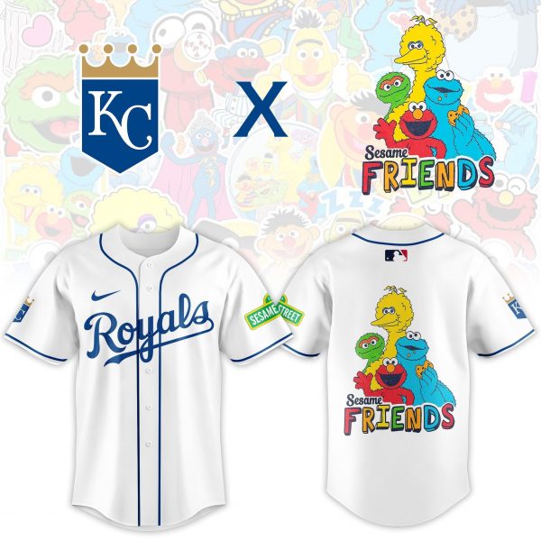 Kansas City Royals 2025 Sesame Street Night Limited Jersey