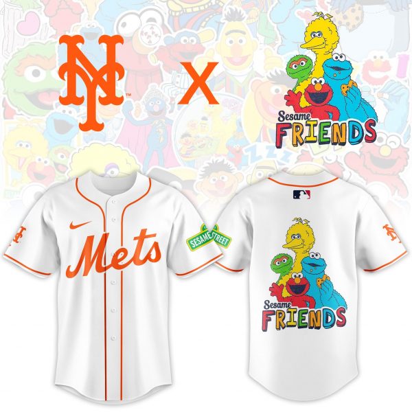 New York Mets 2025 Sesame Street Night Limited Jersey