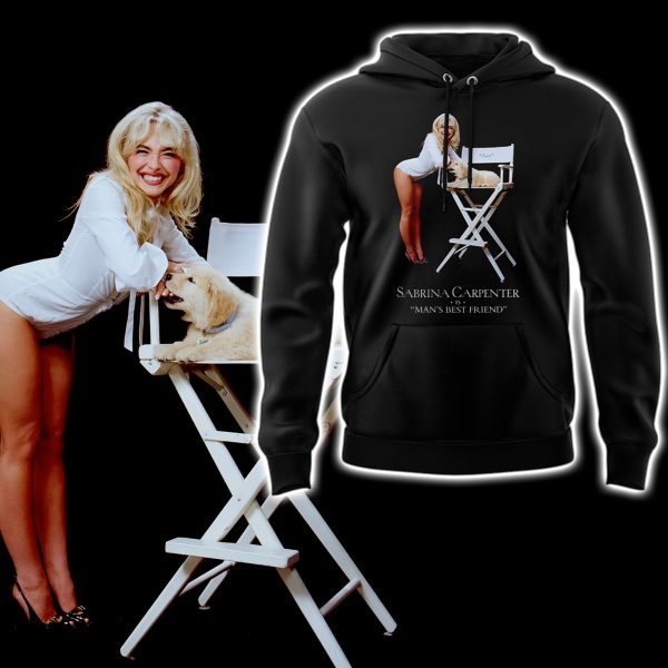 Sabrina Carpenter Man's Best Friend Special Black Hoodie