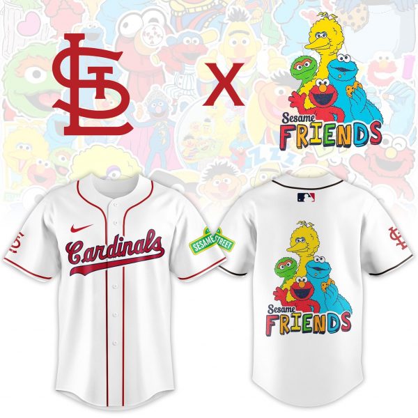 StLouis Cardinals 2025 Sesame Street Night Limited Jersey