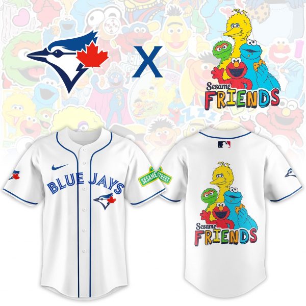 Toronto Blue Jays 2025 Sesame Street Night Limited Jersey