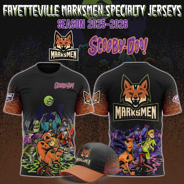 Limited Edition Fayetteville Marksmen x ScooBy-Doo Night T-Shirt 2025