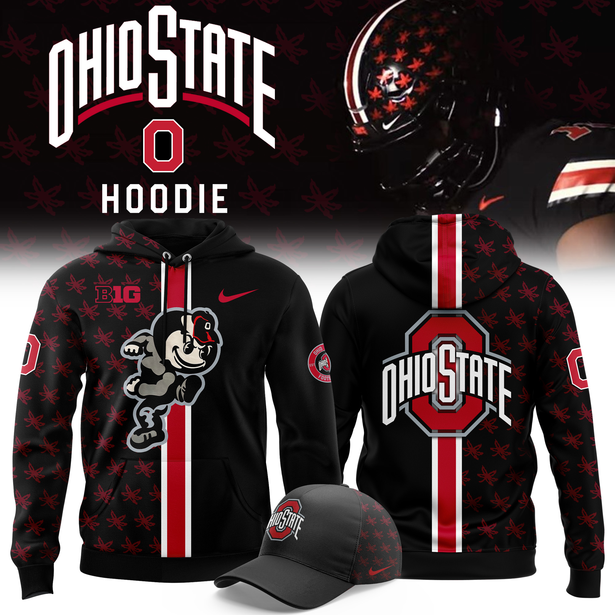 Ohio State Buckeyes Hoodie 2025 V1 Ohio State Buckeyes Hoodie 2025 V1
