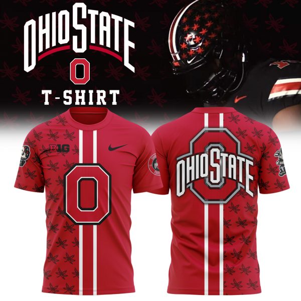 Ohio State Buckeyes T-shirt 2025(Red)