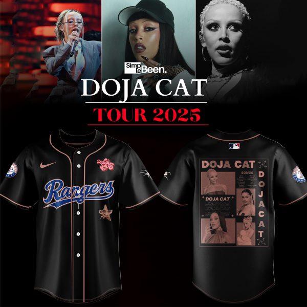 Texas Rangers x Doja Cat Tour 2025 Baseball Jersey