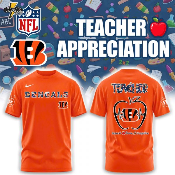 * Cincinnati Bengals TEACHER NIGHT Combo Tshirt | Jogger | Cap