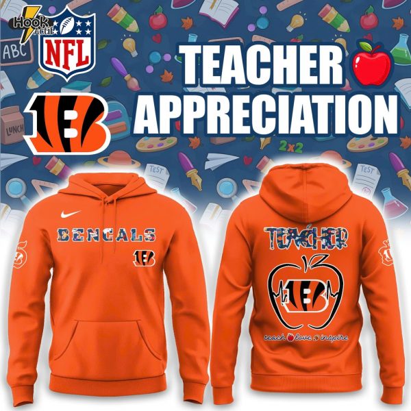 * Cincinnati Bengals TEACHER NIGHT Hoodie | Jogger | Cap