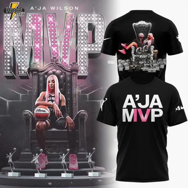 A'ja Wilson Las Vegas Aces Unisex 2025 WNBA MVP T-shirt