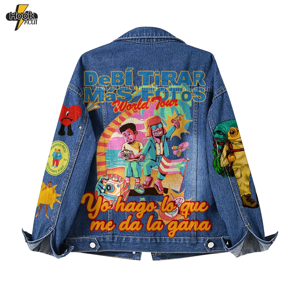 Bad Bunny Denim Jacket Bad Bunny Denim Jacket