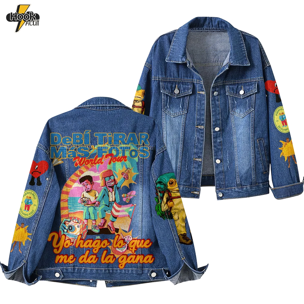 Bad Bunny Denim Jacket Bad Bunny Denim Jacket