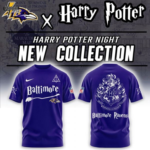 Baltimore Ravens Harry Potter Combo Tshirt | Jogger | Cap