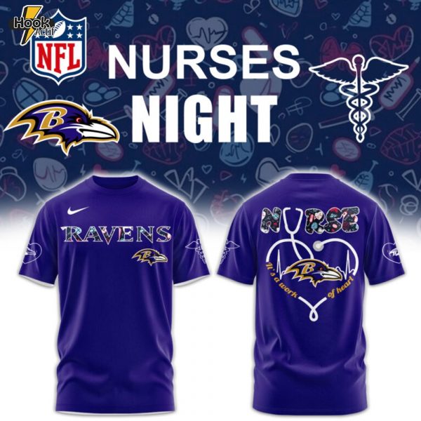 Baltimore Ravens NURSES NIGHT Tshirt | Jogger | Cap