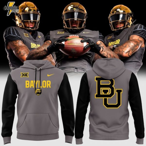 Baylor Bears Gold Chrome Hoodie