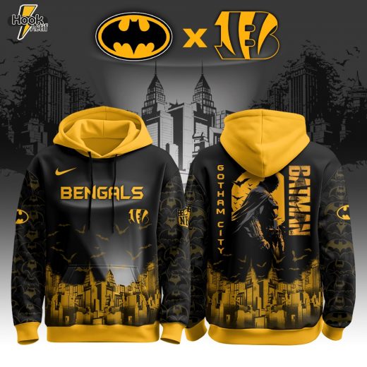 CIN Bengals Special DC Batman Limited Edition Hoodie