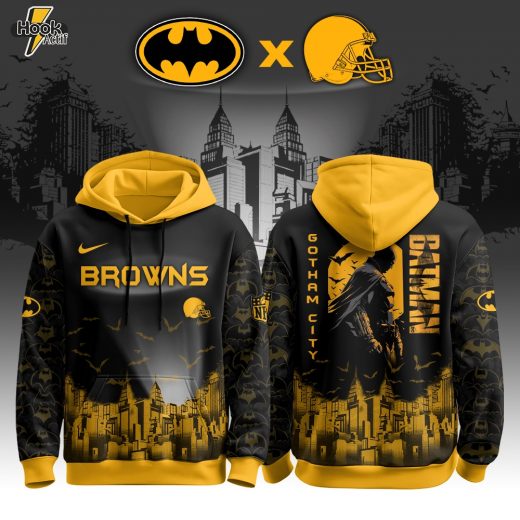 CLE Browns Special DC Batman Limited Edition Hoodie