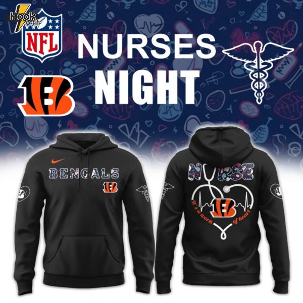 Cincinnati Bengals NURSES NIGHT Hoodie | Jogger | Cap