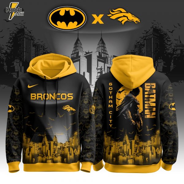 DEN Broncos Special DC Batman Limited Edition Hoodie