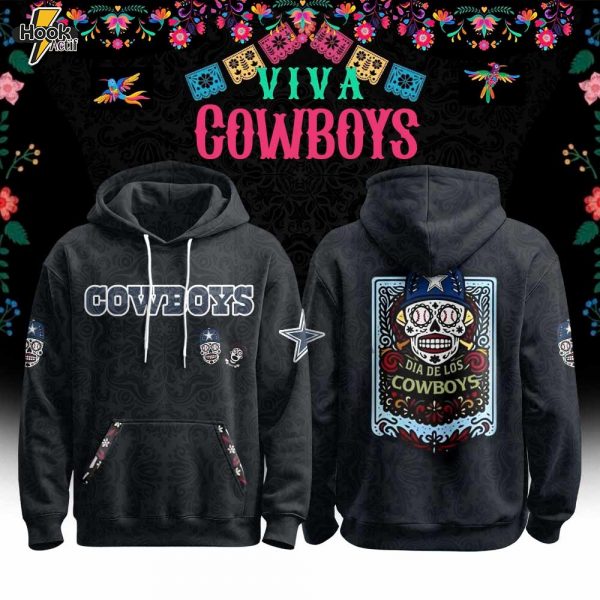 Dallas Cowboys x Día de los Muertos Hoodie