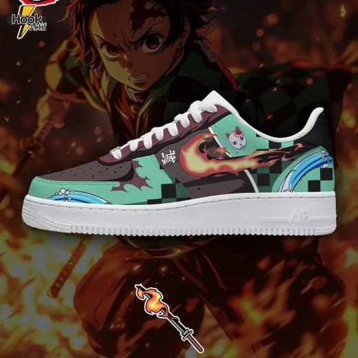 Demon Slayer Series-2 Custom Low-Top Sneakers