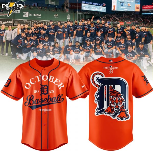Detroit Tigers 2025 MLB Postseason Limited Edition Baseball jersey
