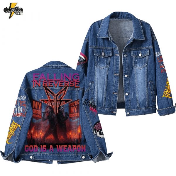 Falling In Reverse Denim Jacket – Buy Online at HookActif.com