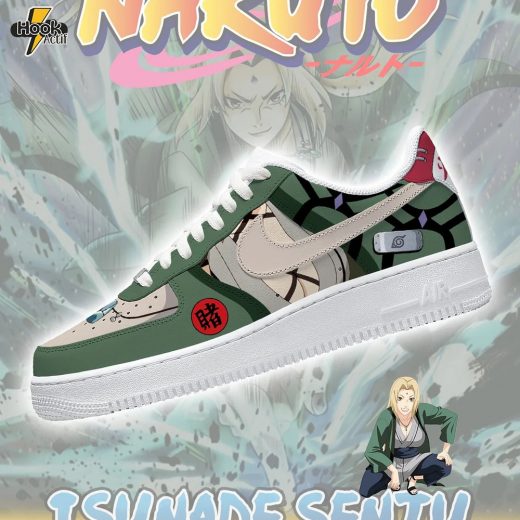 Fifth Hokage Tsunade Senju Custom Low Sneakers