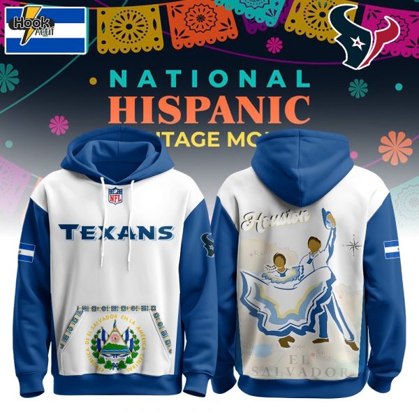 Houston Texans x El Salvador Heritage Hoodie