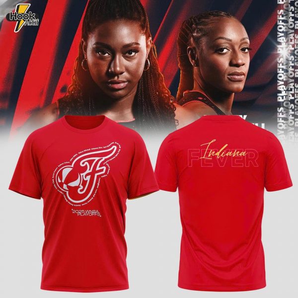 Indiana Fever 2025 WNBA PlayOff Tshirt