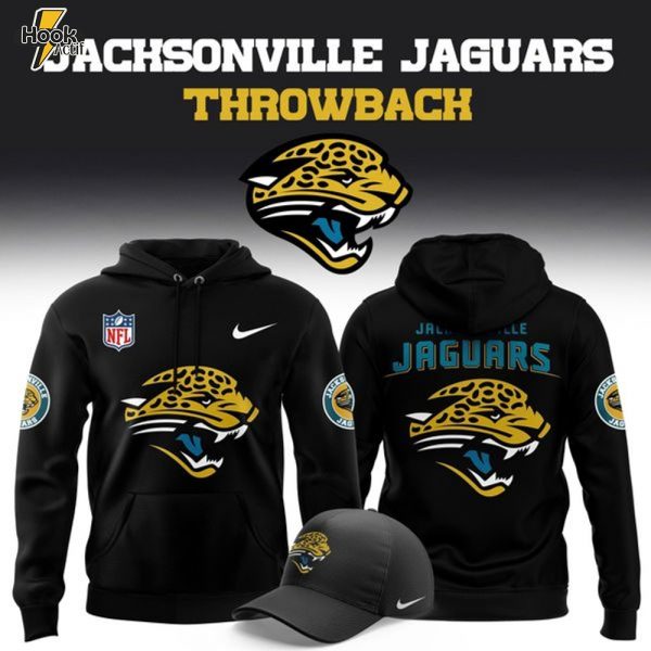 Jacksonville Jaguars Throwback Logo Hoodie