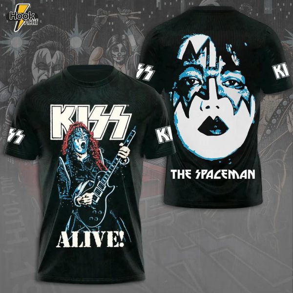 KISS 3D Tshirt 2025 Limited Edition