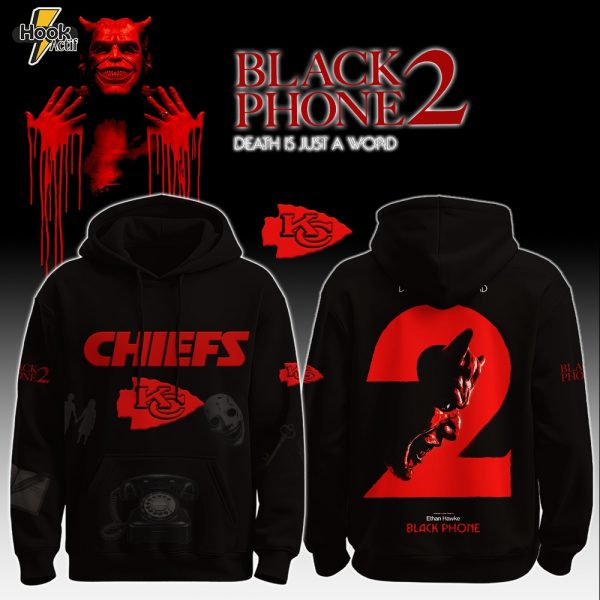Kansas City Chiefs x BLACK PHONE 2 Limited Edition Hoodie 2025.