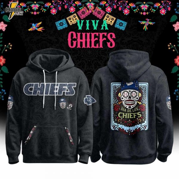 Kansas City Chiefs x Día de los Muertos Hoodie