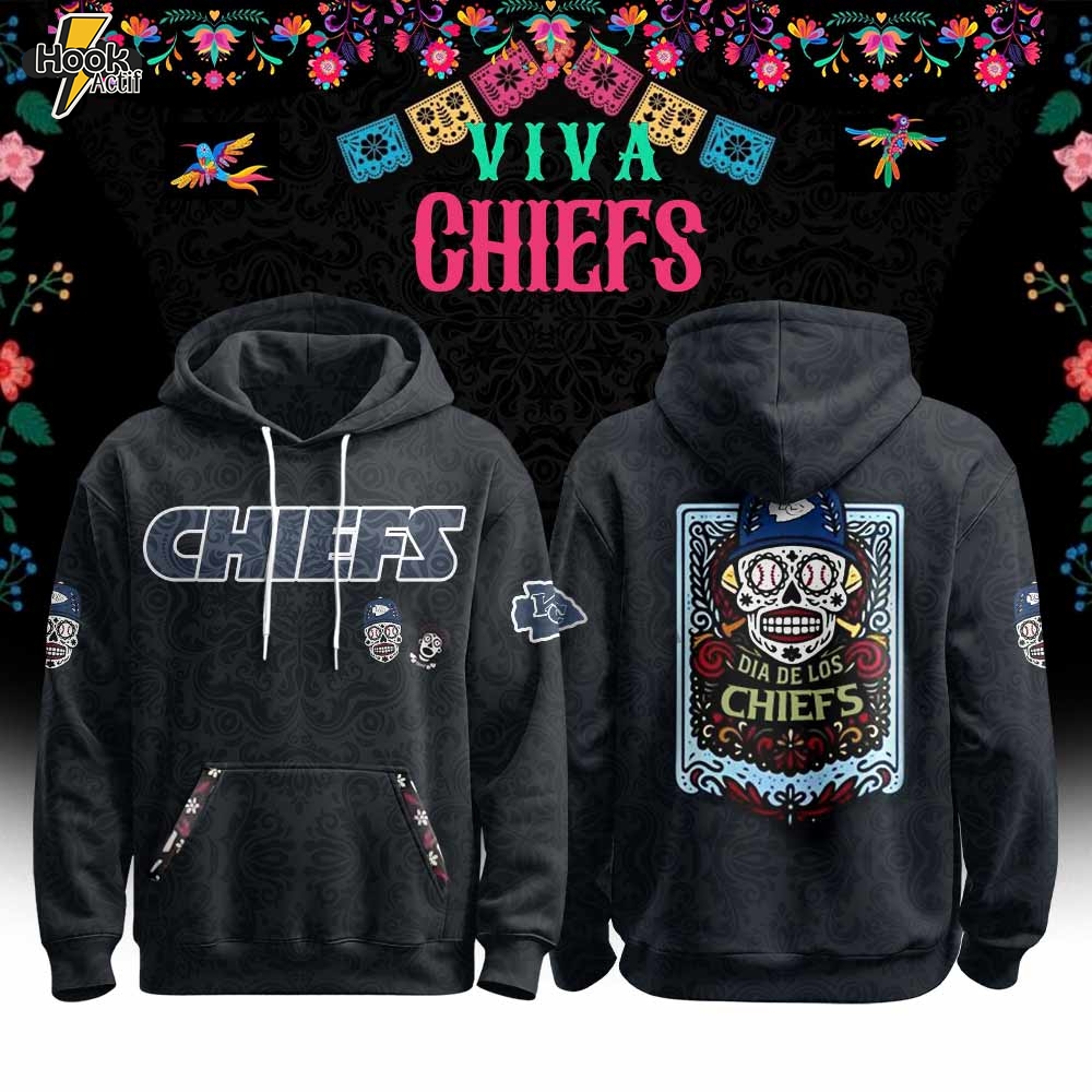 Kansas City Chiefs x Día de los Muertos Hoodie Kansas City Chiefs x Día de los Muertos Hoodie