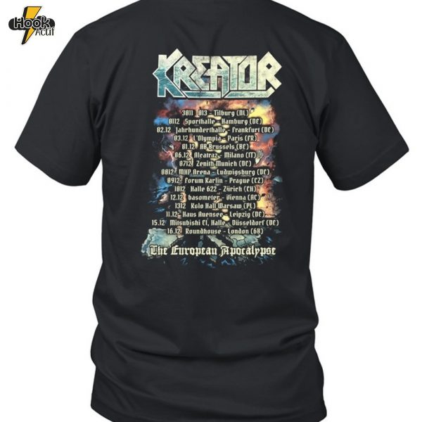 Kreator European Apocalypse Tour-Unisex T-Shirt