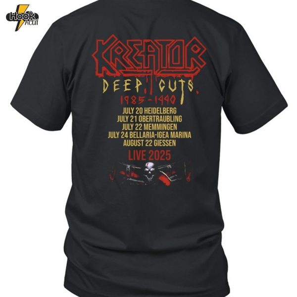 Kreator Tour 2025-Unisex T-Shirt 2025 Limited Edition