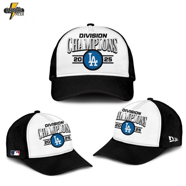 LA Dodgers NL West Division Champions 2025 Tshirt – Buy Online at HookActif.com