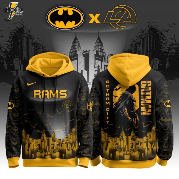 LA Rams Special DC Batman Limited Edition Hoodie