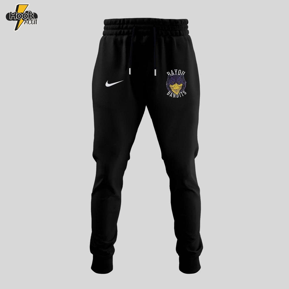LSU Tigers Bayou Bandits Logo 2025 Limited Edition Hoodie Set LSU Tigers Bayou Bandits Logo 2025 Limited Edition Hoodie Set