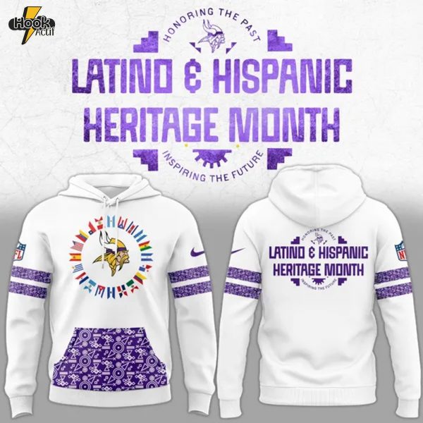 Limited Edition 2025 Latino & Hispanic Heritage Month Minnesota Vikings Hoodie