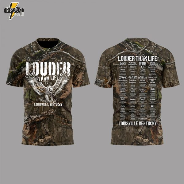 Limited Edition Louder Than Life Festival 2025 TShirt