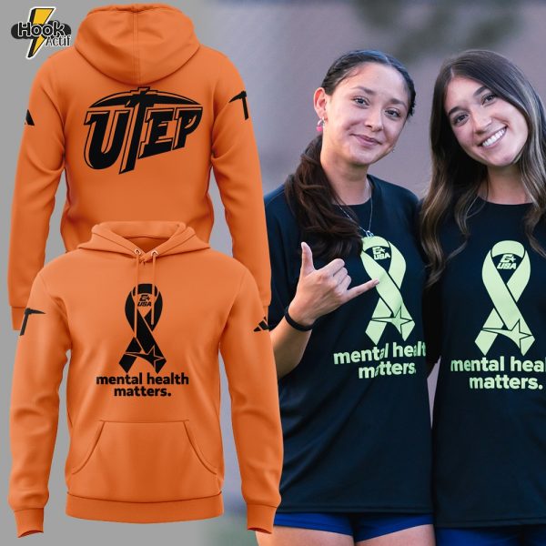 Limited Edition Mental Health Matters at UTEP Hoodie