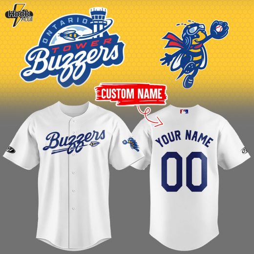 Limited Edition Tower Buzzers Baseball Custom Jersey