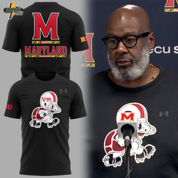 Maryland Terrapins Football x Mascot New 2025 Shirt