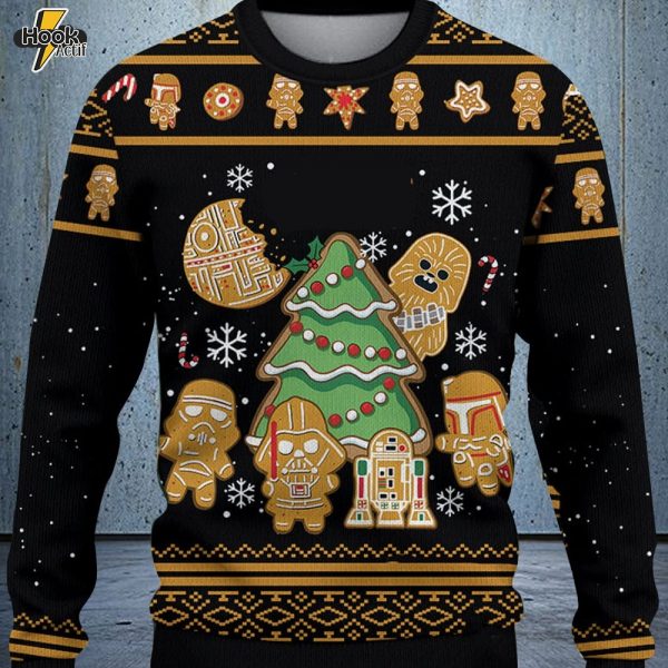 Men's Christmas Cartoon Cookie Sweatshirt