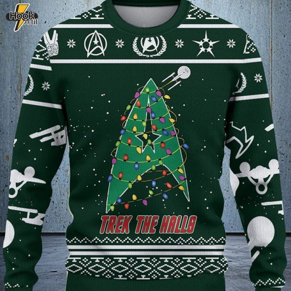 Men's Retro Interstellar Christmas Cartoon Print Sweatshirt