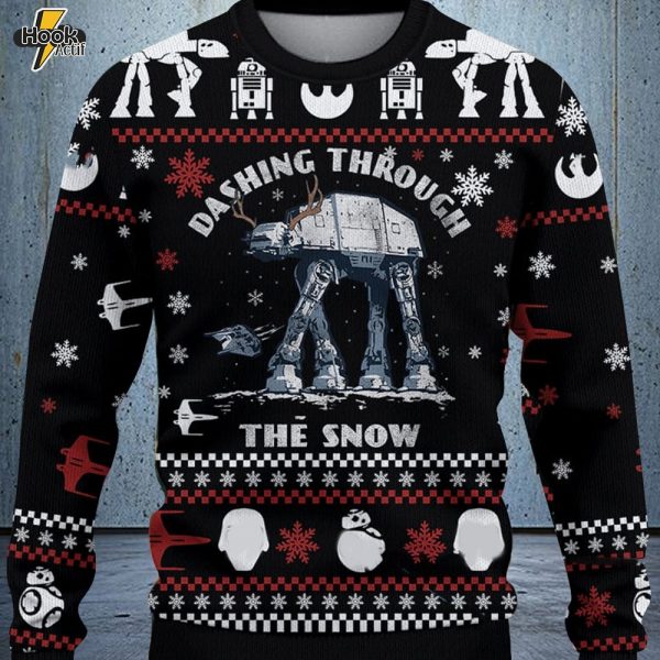 Men's Vintage Christmas Print Sweatshirt