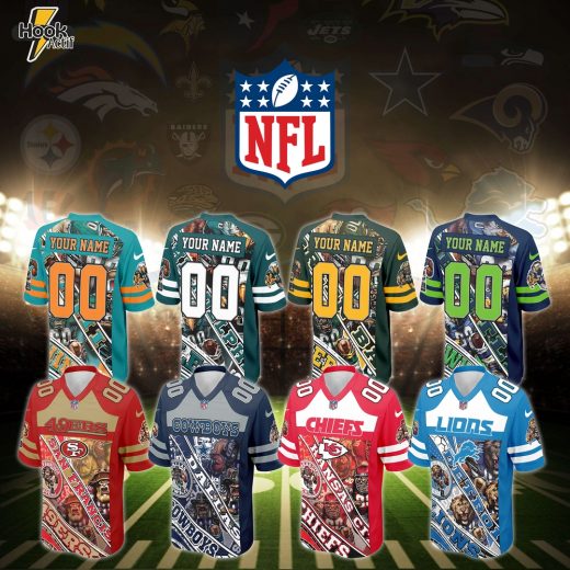 NFL Team Mascot Football Jersey Editions Limited